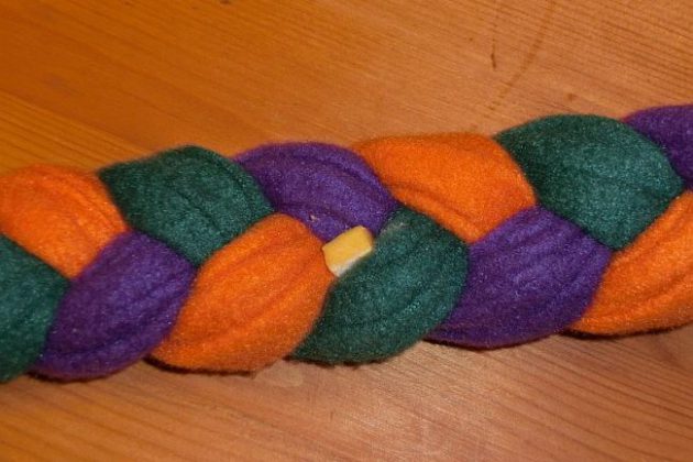 Geschenktipp! Zergel und Suchspielzeug aus Fleece SPASSMITHUND